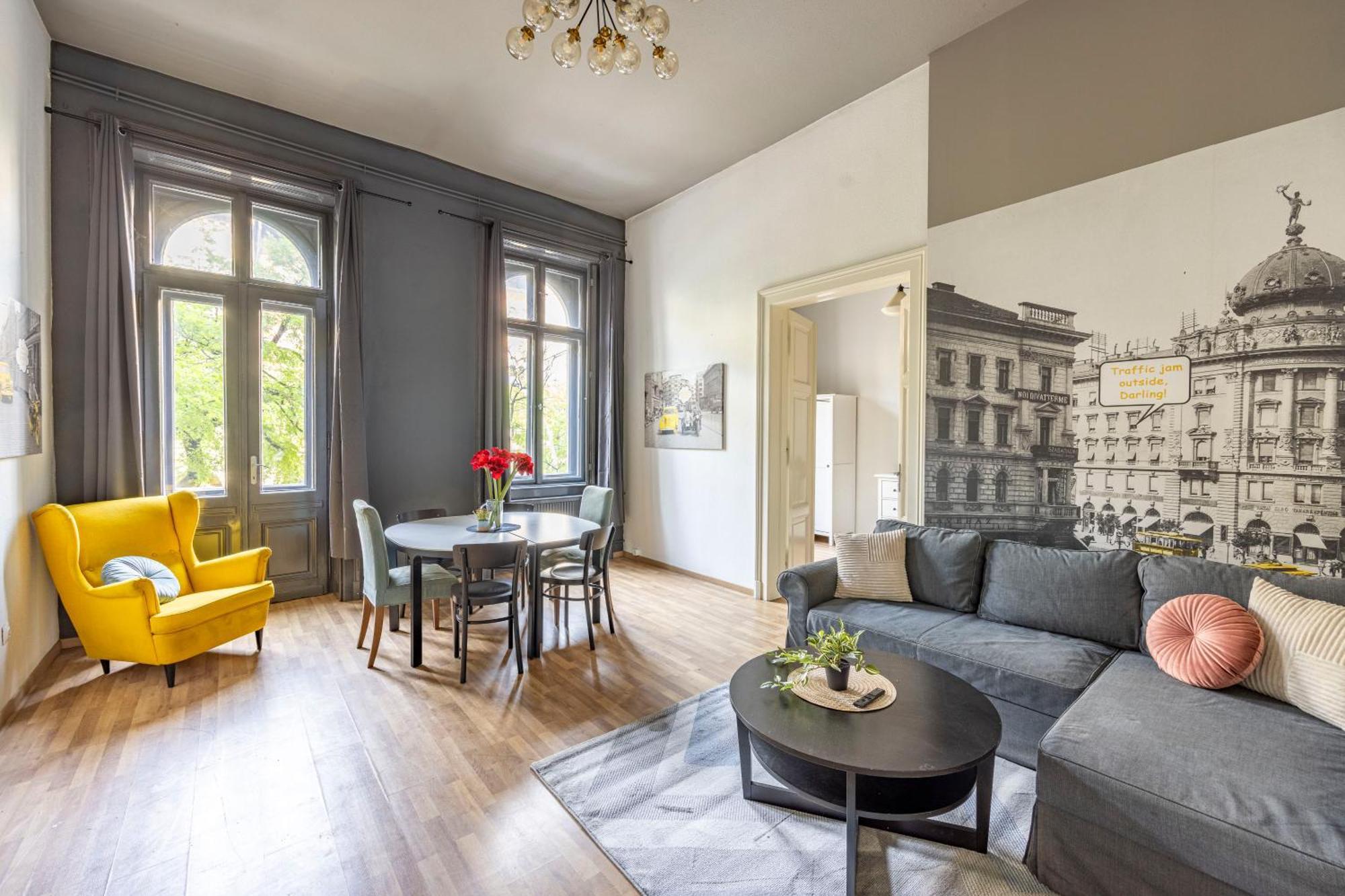 Cozy & Nostalgic Budapest Style Apartment In The Center エクステリア 写真